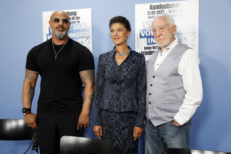 Pressekonferenz zur Friedenskundgebung am 13. September in Berlin