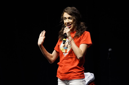Auftritt von Miranda Sings in Berlin
