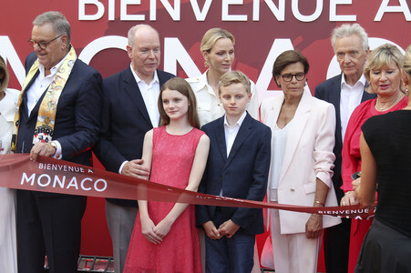 Einweihung des Themenbereichs Monaco mit Fürst Albert II. im Europa-Park in Rust