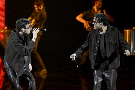 TV-Show 'Sanremo Top' in Rom