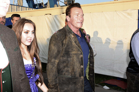 Arnold Schwarzenegger auf dem Oktoberfest 2017 in München
