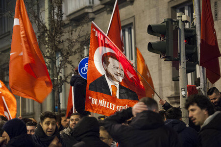 Türken Demo in Berlin