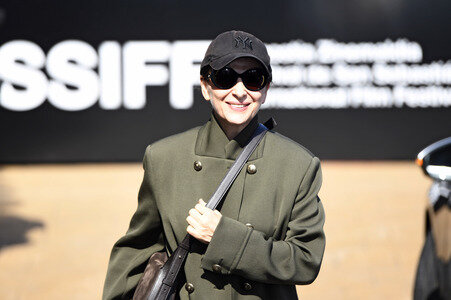 Ankunft von Juliette Binoche auf dem San Sebastian International Film Festival 2025