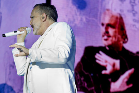 Konzert von Miguel Bosé in Torrejón de Ardoz