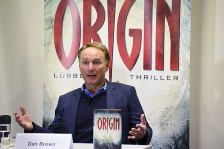 Dan Brown auf der Frankfurter Buchmesse 2017