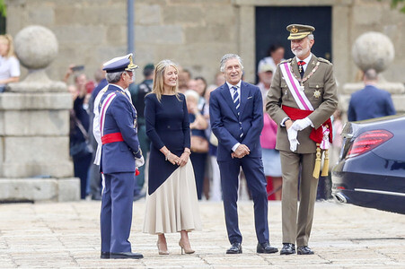 König Felipe bei Ordensverleihung in San Lorenzo de El Escorial