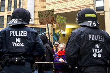 Demo gegen Rassismus, Salafisten und Pegida, Wuppertal