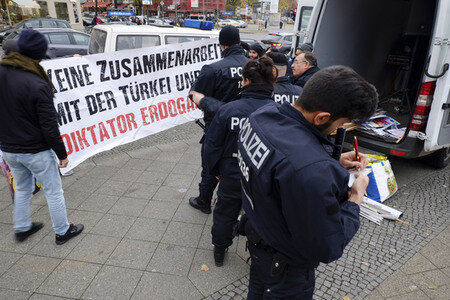 Kurden-Demo in Berlin