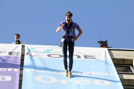 Milka Charity House-Running-Event in Hamburg