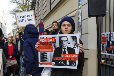 Farbbeutel Attacke auf Klaus Rösler, Berlin