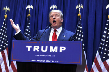 Donald Trump Pressekonferenz in New York
