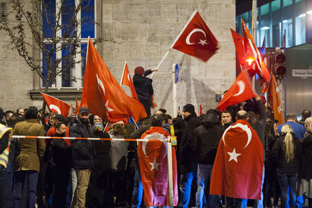 Türken Demo in Berlin