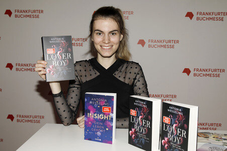 Antonia Wesseling auf der Frankfurter Buchmesse 2025 in Frankfurt