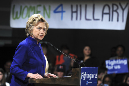 Rede von Hillary Clinton in New York