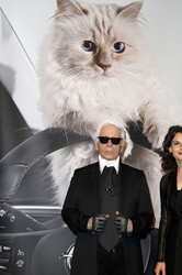 'Corsa Karl und Choupette' Vernissage, Berlin