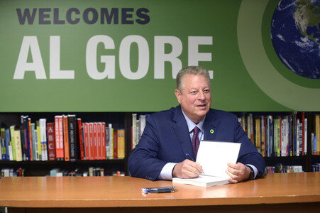 Buchsignierstunde mit Al Gore in New York
