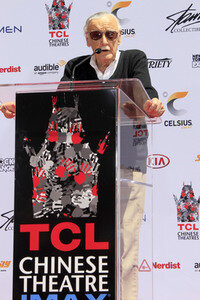 Hand and Footprint Ceremony mit Stan Lee in Los Angeles