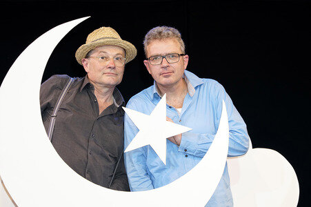 Fototermin zur Operette 'Frau Luna' in Berlin