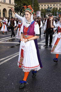 Oktoberfest Trachten- und Schützenzug 2018 in München