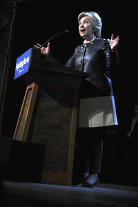 Hillary Clinton in New York