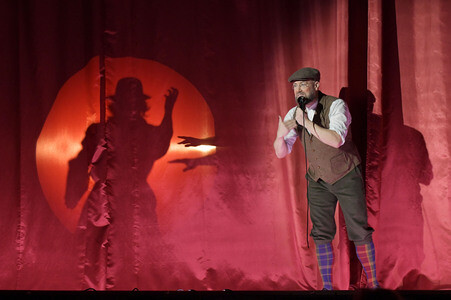 Theaterprobe 'Erich und die Detektive' in Berlin