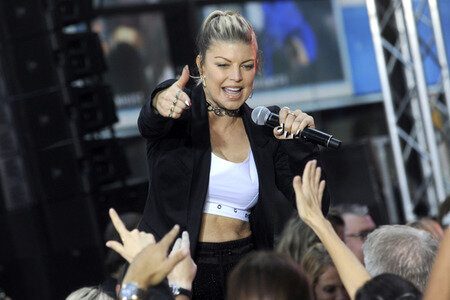 Konzert von Fergie in New York