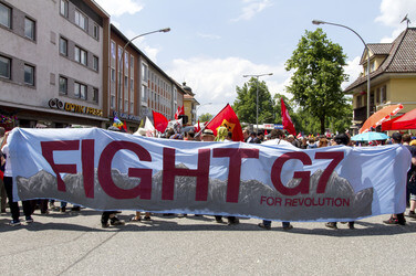 G7 Gipfel auf Schloss Elmau in Bayern