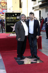 Peter Jackson erhält einen Stern auf dem Hollywood Walk of Fame, Los Angeles