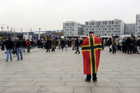 'Merkel muss weg' Demo in Berlin