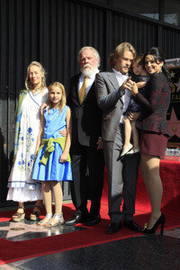 Nick Nolte erhält einen Stern auf dem Hollywood Walk of Fame in Los Angeles