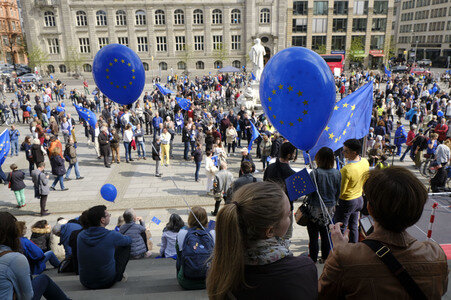 'Pulse of Europe' Demonstration in Berlin