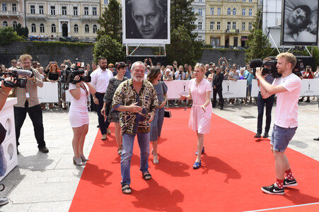 Filmpremiere 'The Man Who Killed Don Quixote', Karlovy Vary International Film Festival 2018