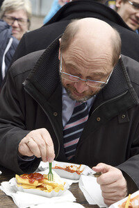 SPD-Kanzlerkandidat Martin Schulz in Darmstadt