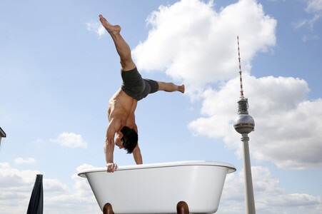Fototermin zur Varieté Show 'Seifen Oper' in Berlin