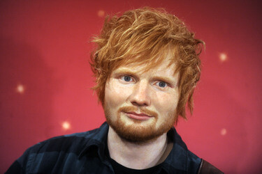 Ed Sheeran enthüllt seine Wachsfigur bei Madame Tussauds New York
