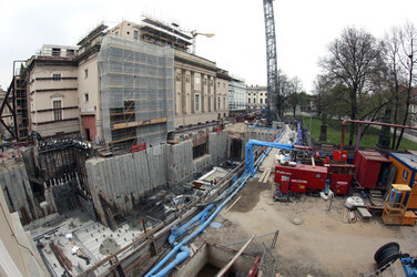 Baustelle Staatsoper Unter den Linden, Berlin