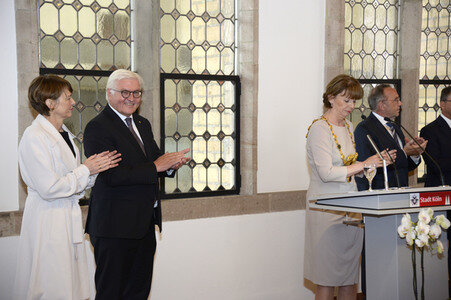 Frank-Walter Steinmeier zu Besuch in Köln