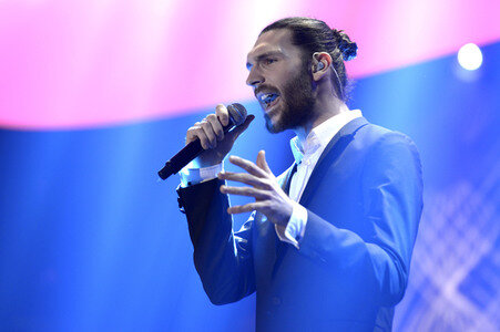 Generalprobe zur TV-Show 'Eurovision Song Contest - Unser Song 2017' in Köln