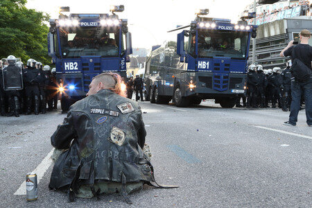'G20 Welcome to Hell' Demo in Hamburg