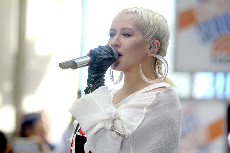 Konzert von Christina Aguilera in New York