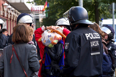 Demonstration gegen Rassismus und Abschiebungen, Berlin