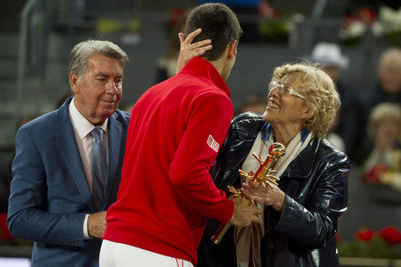 Tennis Match Novak Djokovic vs Andy Murray in Madrid