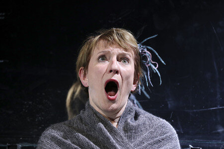 Theaterprobe 'Glückliche Tage' in Berlin