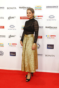 Goldene Bild der Frau 2025 in Hamburg