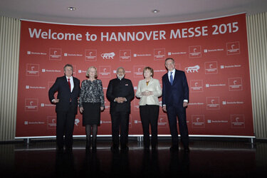 Eröffnung der Hannover Messe 2015