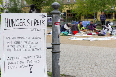 Hungerstreik am Oranienplatz, Berlin