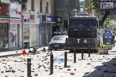 Maidemonstration in Istanbul