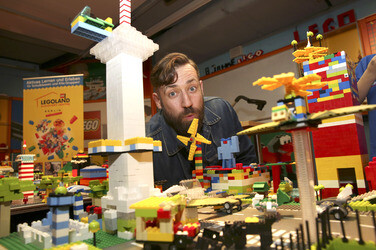Eröffnung des neuen LEGO Spielbereichs 'City - Stadt und Bau', Berlin