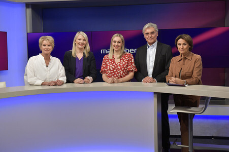 Talkshow 'maischberger' in Berlin