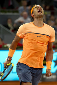 Tennis Match Rafael Nadal vs Joao Sousa in Madrid